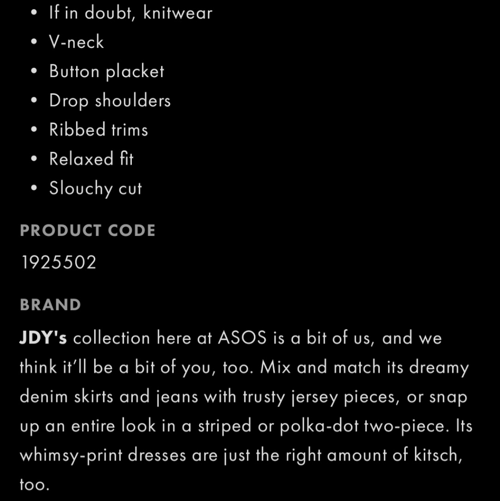 JDY Cropped Knitted Cardigan in Blue - Picture 10 of 13